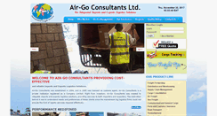 Desktop Screenshot of airgoconsultants.co.ke